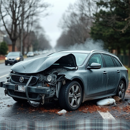 car crash damage