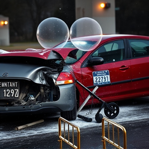 car crash damage