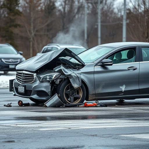 car crash damage
