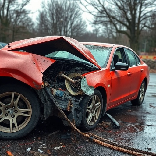 car crash damage
