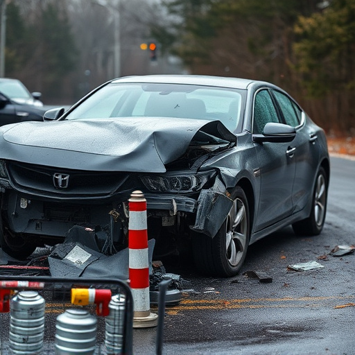 car crash damage