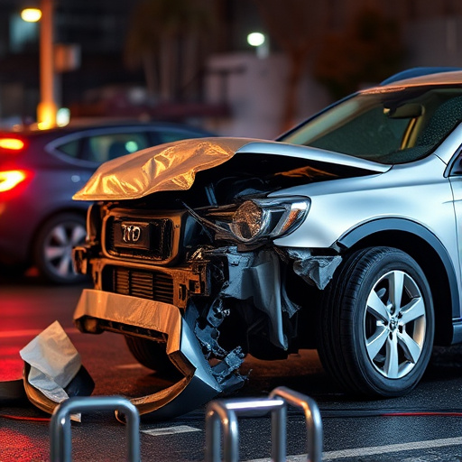 car crash damage
