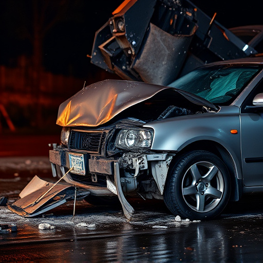 car crash damage