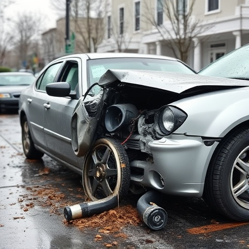 car crash damage