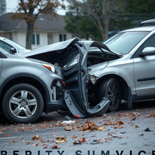 car crash damage