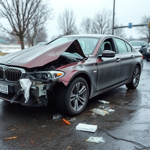 car crash damage