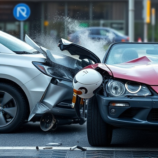 car crash damage
