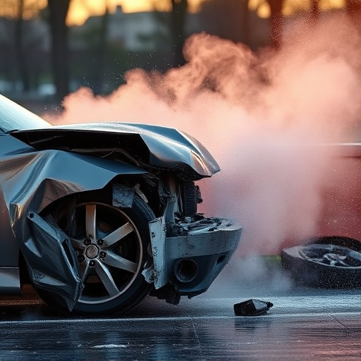 car crash damage