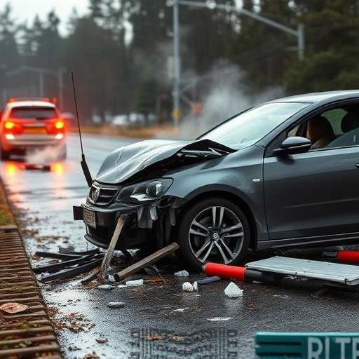 car crash damage