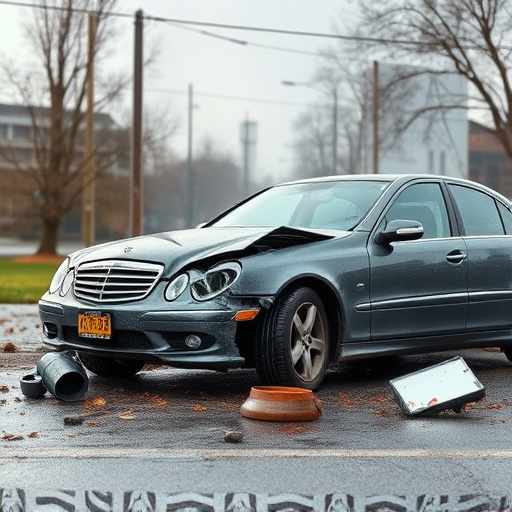 car crash damage