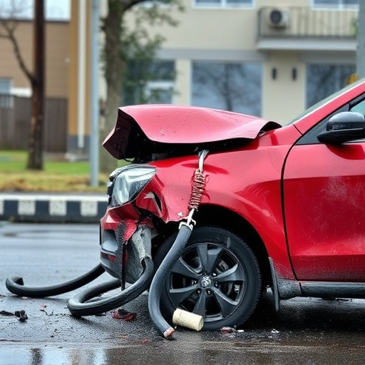 car crash damage