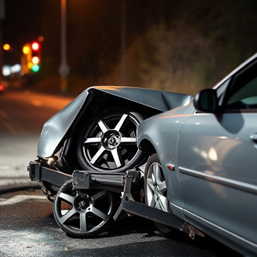 car crash damage