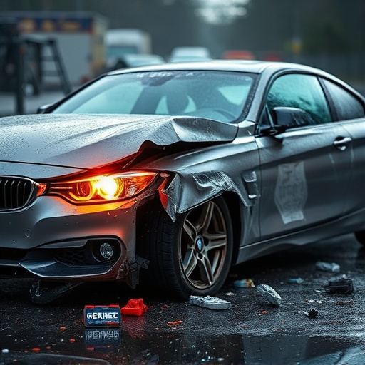 car crash damage