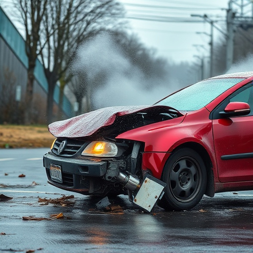 car crash damage