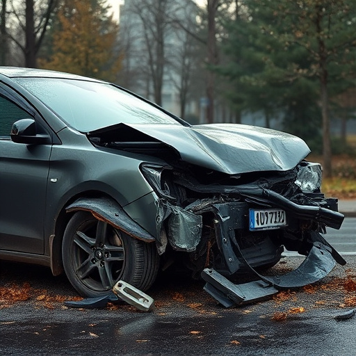 car crash damage