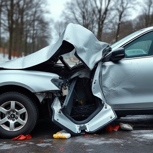 car crash damage