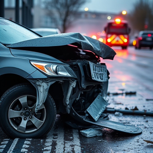 car crash damage