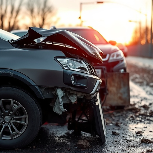 car crash damage