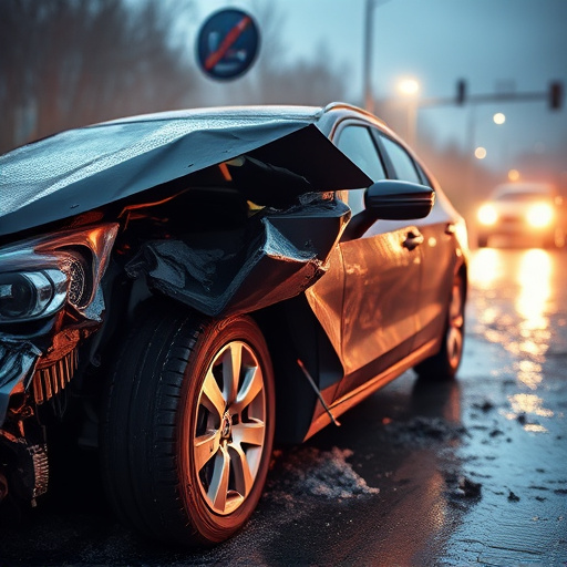 car crash damage