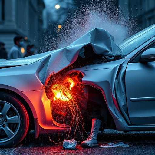 car crash damage
