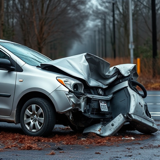 car crash damage