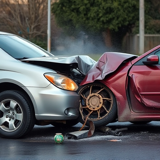 car crash damage