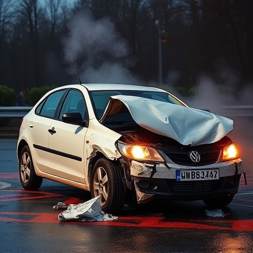 car crash damage