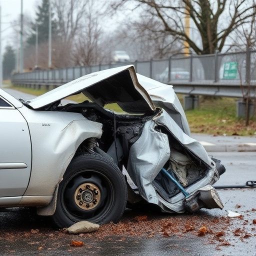 car crash damage