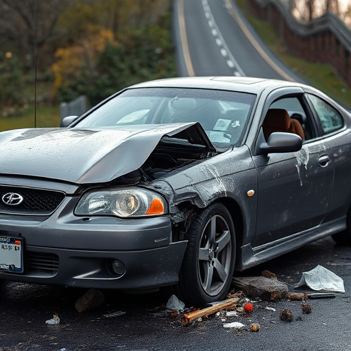 car crash damage