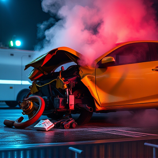 car crash damage