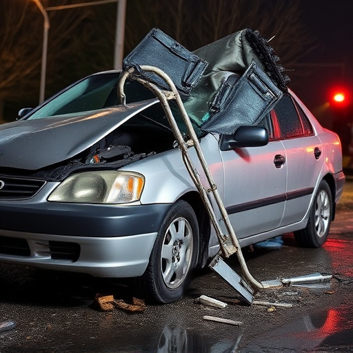 car crash damage