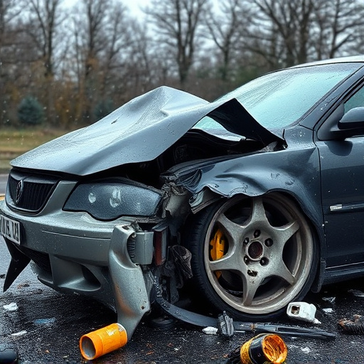 car crash damage