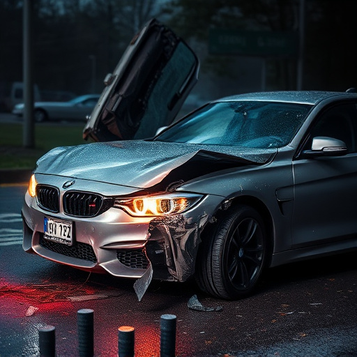 car crash damage