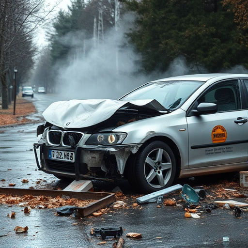 car crash damage