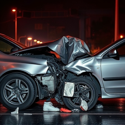 car crash damage