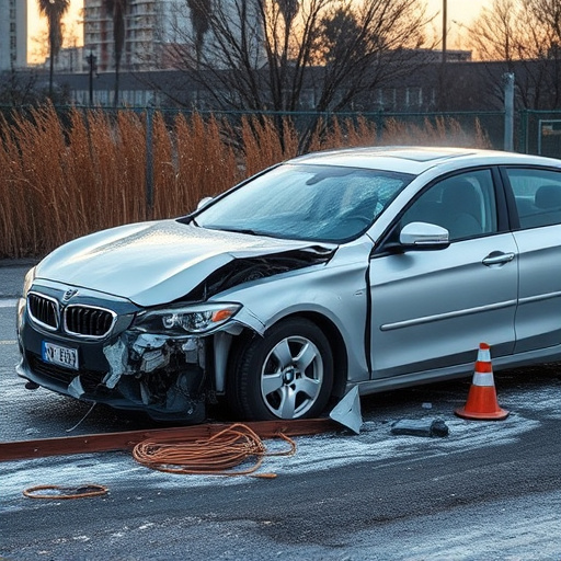 car crash damage