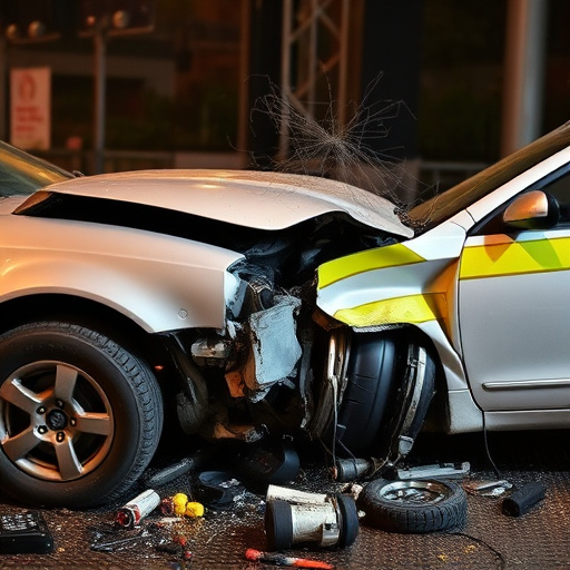 car crash damage