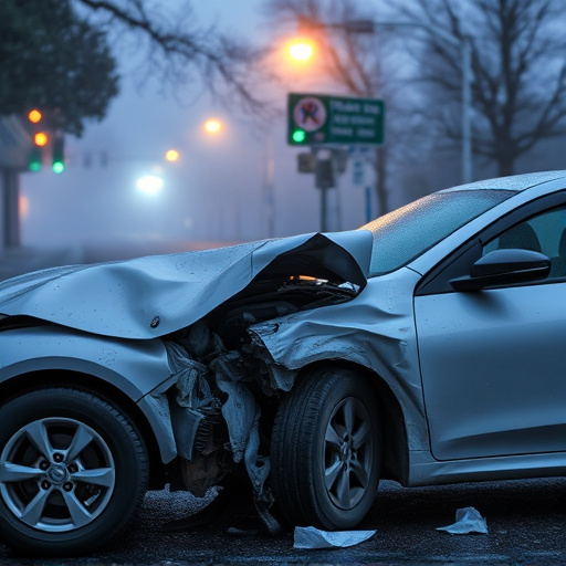 car crash damage