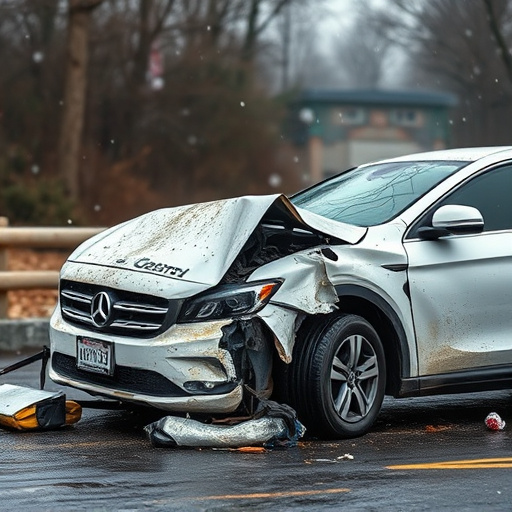 car crash damage