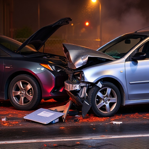 car crash damage