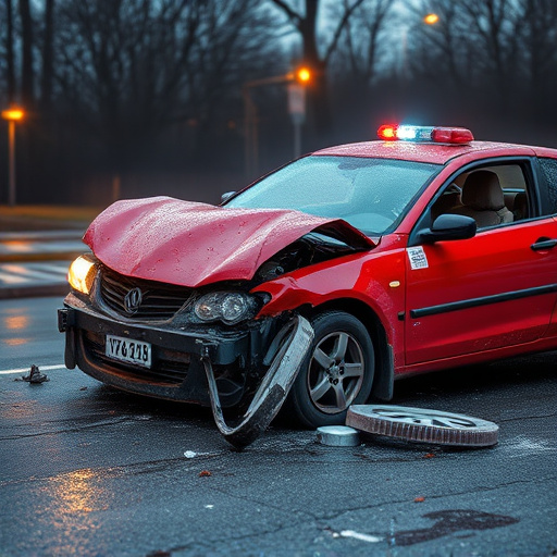 car crash damage