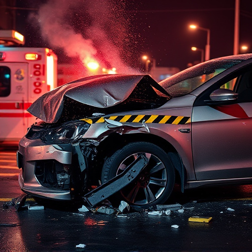 car crash damage
