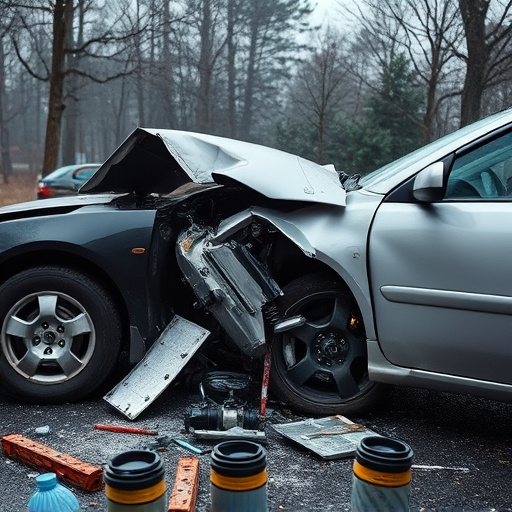 car crash damage