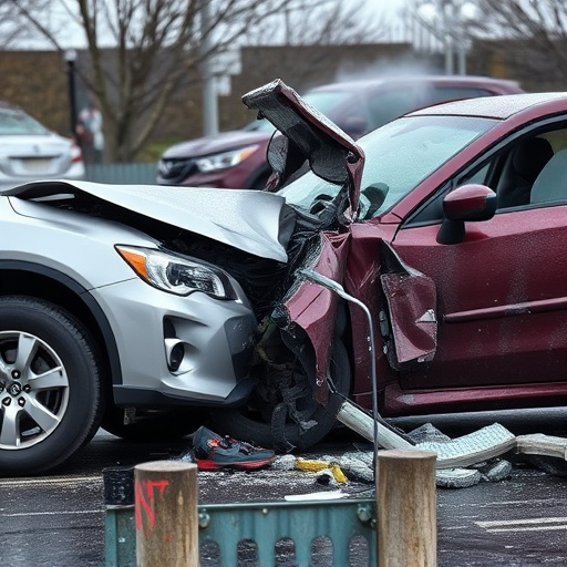 car crash damage