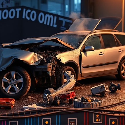 car crash damage