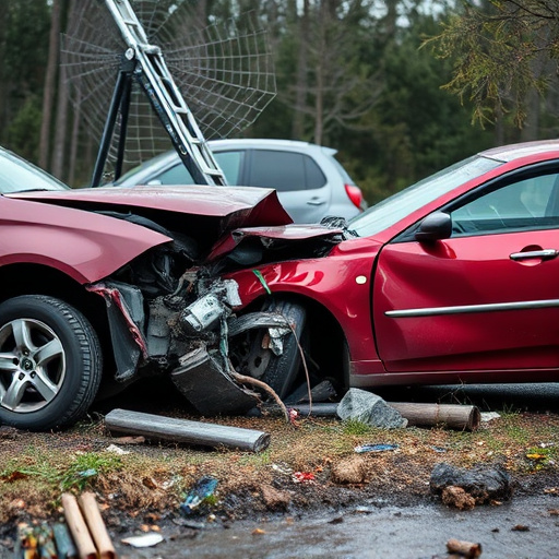car crash damage