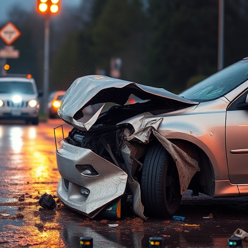car crash damage