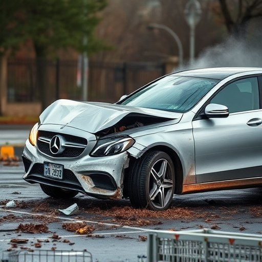 car crash damage