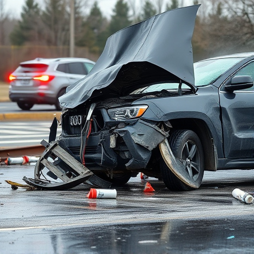 car crash damage