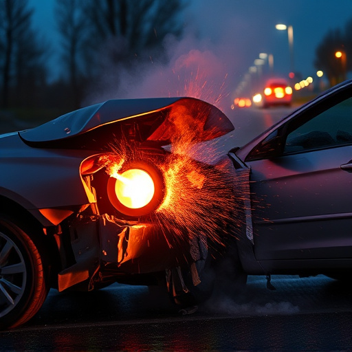 car crash damage